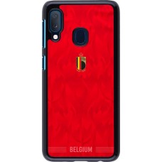 Coque Samsung Galaxy A20e - Maillot de football Belgique 2026 personnalisable