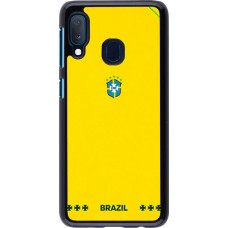 Coque Samsung Galaxy A20e - Maillot de football Bresil 2026 personnalisable