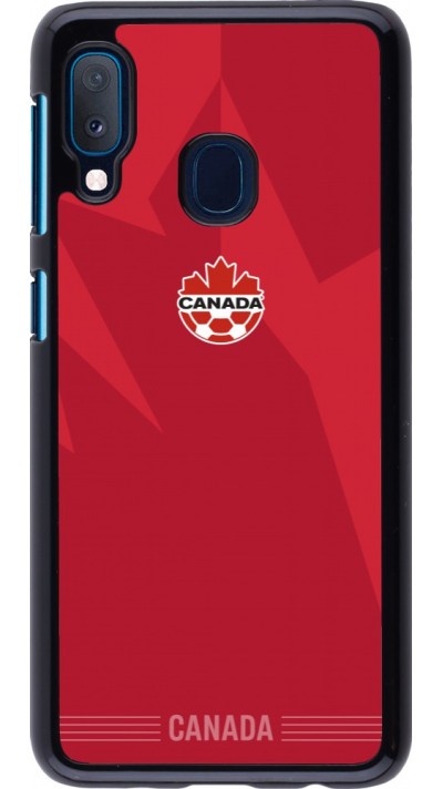 Coque Samsung Galaxy A20e - Maillot de football Canada 2026 personnalisable