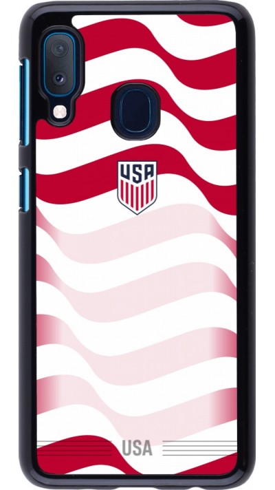 Coque Samsung Galaxy A20e - Maillot de football E?tats Unis 2026 personnalisable