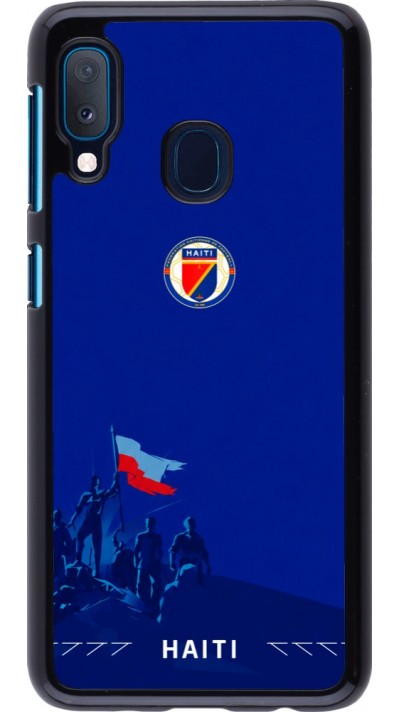 Coque Samsung Galaxy A20e - Maillot de football Haiti 2026 personnalisable