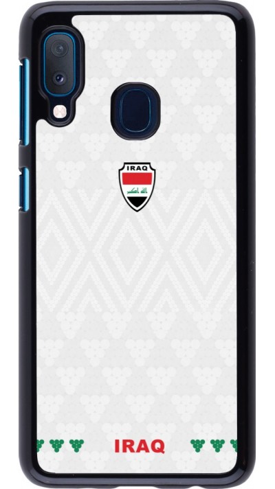 Coque Samsung Galaxy A20e - Maillot de football Irak 2026 personnalisable