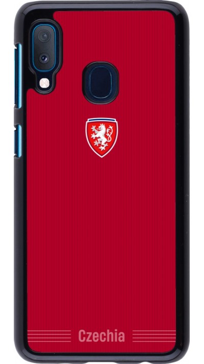 Coque Samsung Galaxy A20e - Maillot de football Répuplique Tchèque 2026 personnalisable