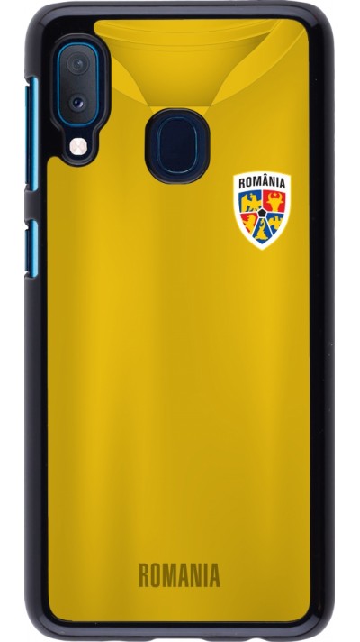 Samsung Galaxy A20e Case Hülle - Fussballtrikot Rumänien
