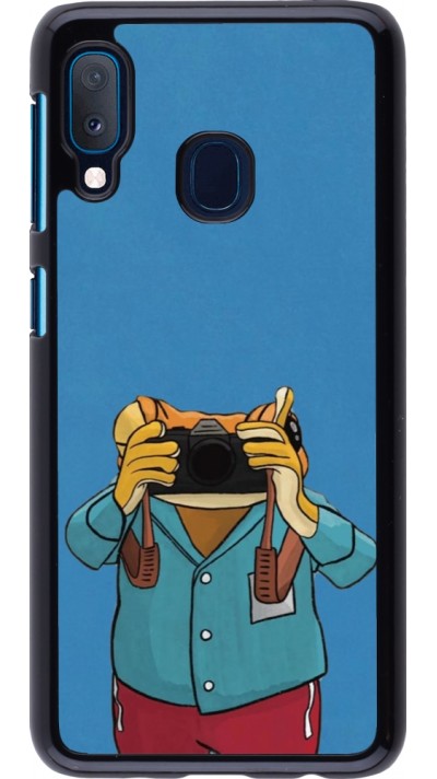 Coque Samsung Galaxy A20e - Frog with camera DTMF