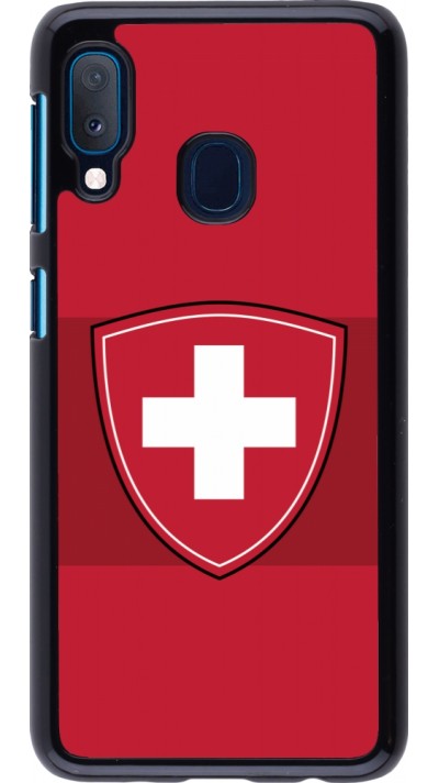 Coque Samsung Galaxy A20e - Hockey World Championship Ecusson Suisse