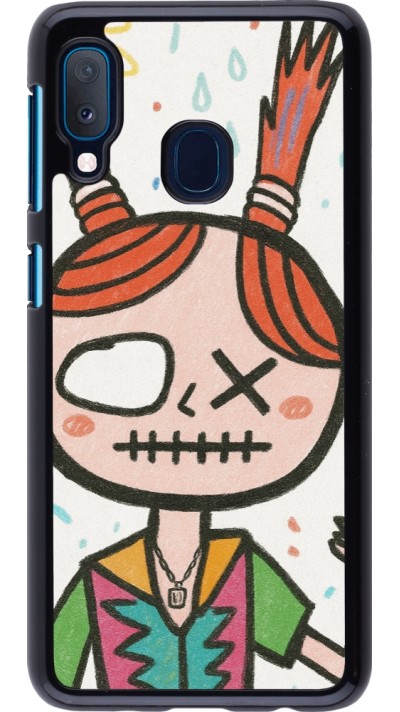 Coque Samsung Galaxy A20e - Little Girl Sketch