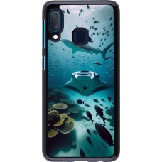 Samsung Galaxy A20e Case Hülle - Manta Lagune Reinigung