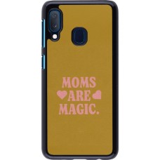 Samsung Galaxy A20e Case Hülle - Mom 2026 Are Magic