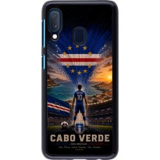 Coque Samsung Galaxy A20e - Football Cap-Vert splash 2026