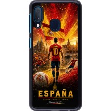 Coque Samsung Galaxy A20e - Football Espagne splash 2026