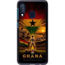 Coque Samsung Galaxy A20e - Football Ghana splash 2026
