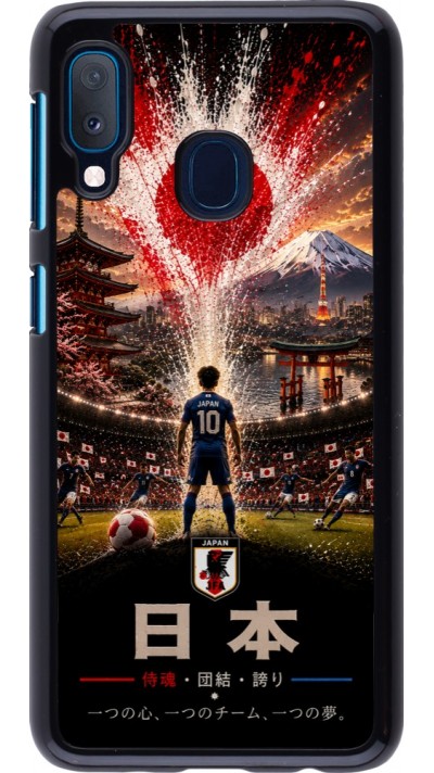 Coque Samsung Galaxy A20e - Football Japon splash 2026