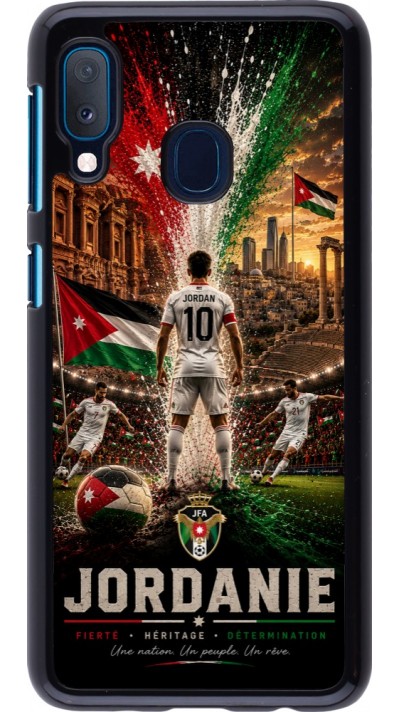 Coque Samsung Galaxy A20e - Football Jordanie splash 2026