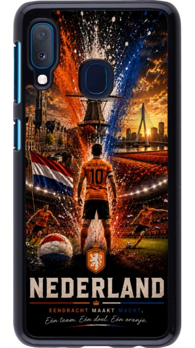 Coque Samsung Galaxy A20e - Football Pays-Bas splash 2026