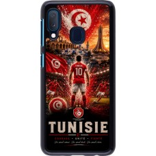 Coque Samsung Galaxy A20e - Football Tunisie splash 2026
