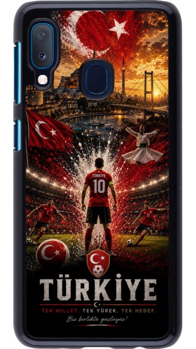 Coque Samsung Galaxy A20e - Football Turquie splash 2026