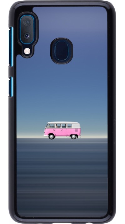 Coque Samsung Galaxy A20e - Spring 23 pink bus