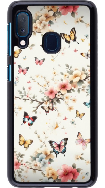 Coque Samsung Galaxy A20e - Spring 25 Papillons Légers
