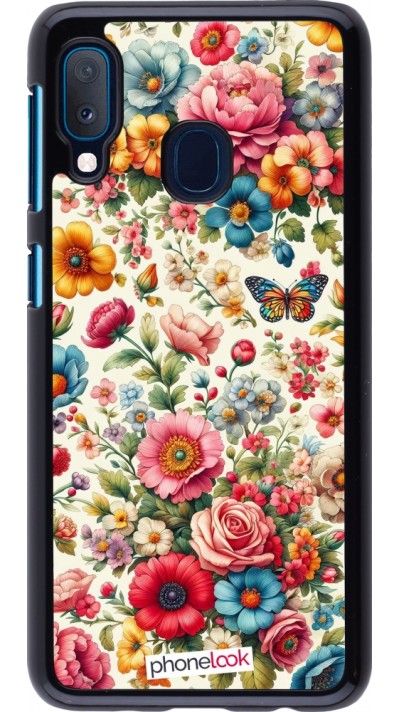Coque Samsung Galaxy A20e - Spring 25 printemps fleuri