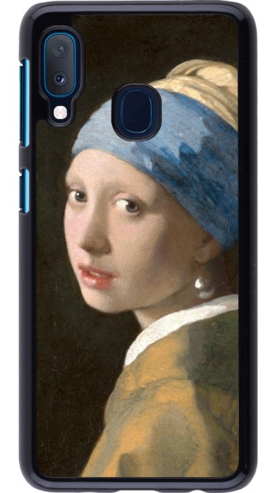 Coque Samsung Galaxy A20e - Tableau art - La Jeune fille à la perle - Johannes Vermeer