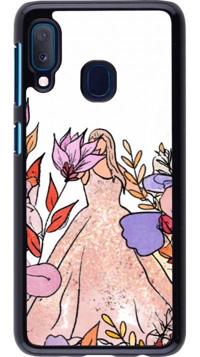 Coque Samsung Galaxy A20e - Taylor Swift Sketch - White