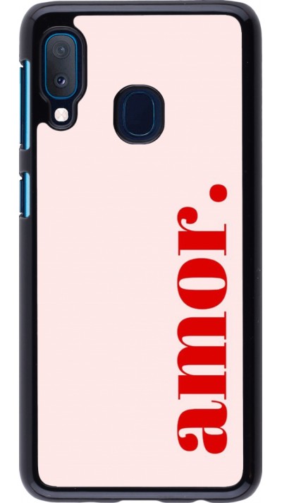 Samsung Galaxy A20e Case Hülle - Valentine 2024 amor