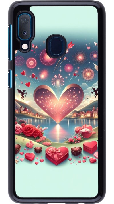 Coque Samsung Galaxy A20e - Valentine 2025 Chic