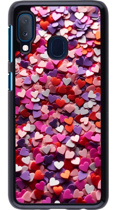 Coque Samsung Galaxy A20e - Valentine 2025 Confetti