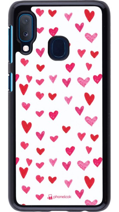 Coque Samsung Galaxy A20e - Valentine 2022 Many pink hearts