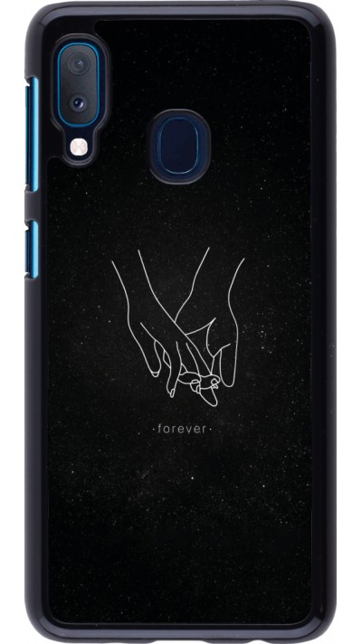 Coque Samsung Galaxy A20e - Valentine 2023 hands forever