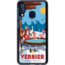 Coque Samsung Galaxy A20e - Verbier Mountain Jacuzzi