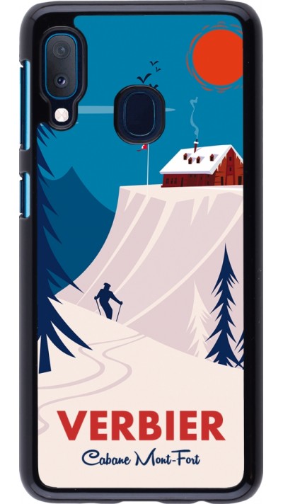 Coque Samsung Galaxy A20e - Verbier Cabane Mont-Fort