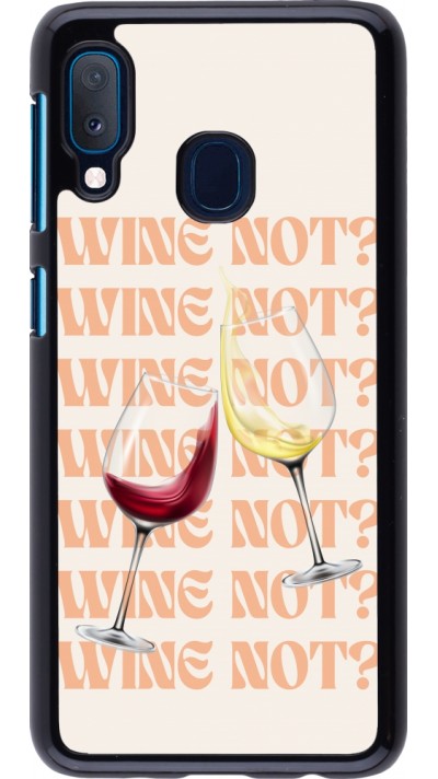 Samsung Galaxy A20e Case Hülle - Wine not