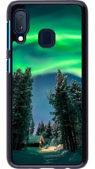 Coque Samsung Galaxy A20e - Winter 22 Northern Lights