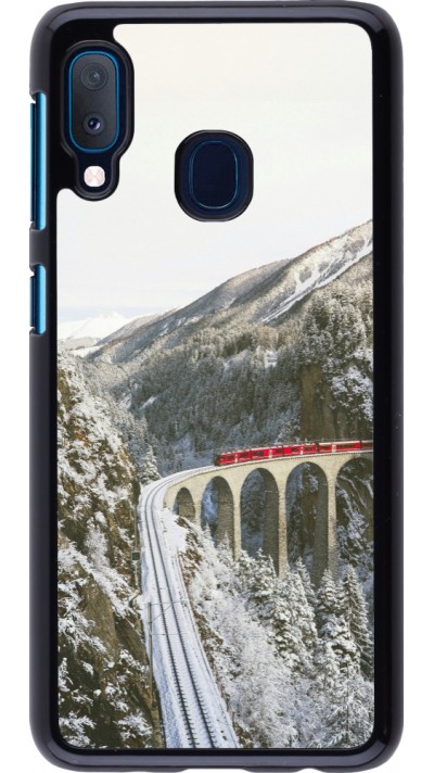 Coque Samsung Galaxy A20e - Winter 25 Winter polar express