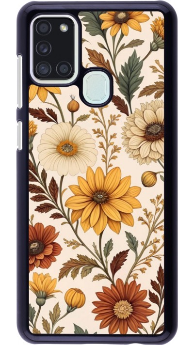 Samsung Galaxy A21s Case Hülle - Autumn 25 Flower pattern