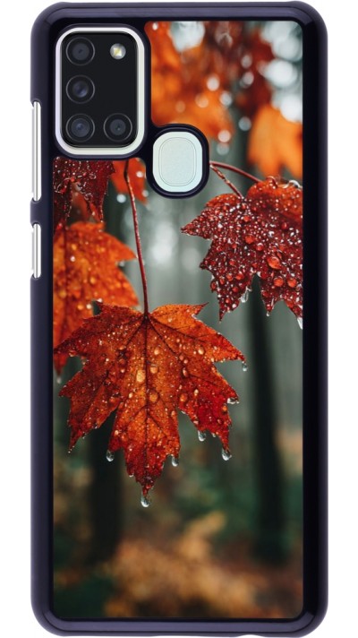 Samsung Galaxy A21s Case Hülle - Autumn 25 Rain
