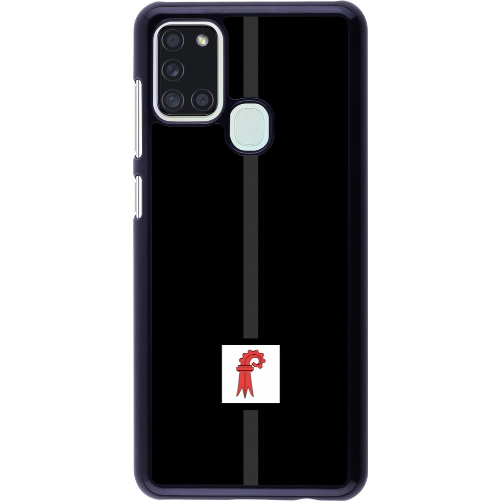 Samsung Galaxy A21s Case Hülle - Kanton BL schwarz