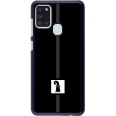 Samsung Galaxy A21s Case Hülle - Kanton BS schwarz
