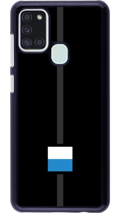 Samsung Galaxy A21s Case Hülle - Kanton LU schwarz