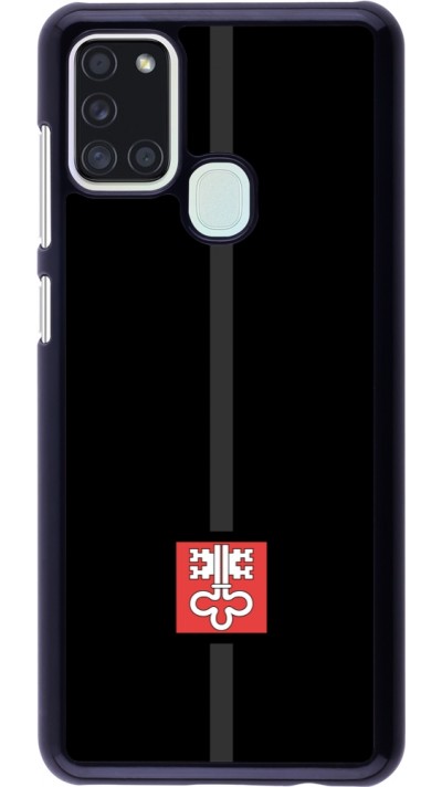 Samsung Galaxy A21s Case Hülle - Kanton NW schwarz