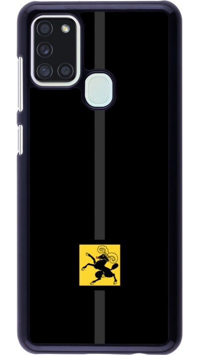 Samsung Galaxy A21s Case Hülle - Kanton SH schwarz
