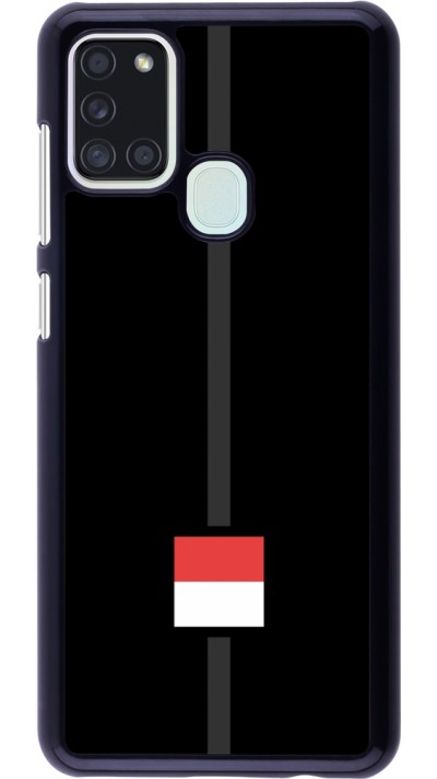 Samsung Galaxy A21s Case Hülle - Kanton SO schwarz