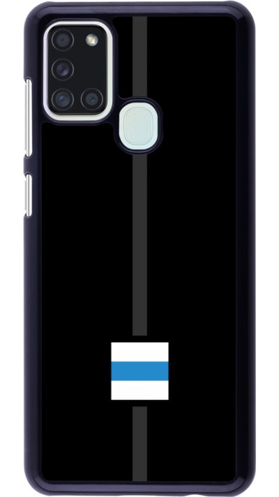 Samsung Galaxy A21s Case Hülle - Kanton ZG schwarz