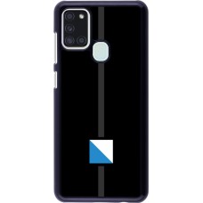 Samsung Galaxy A21s Case Hülle - Kanton ZH schwarz