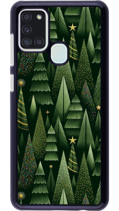 Samsung Galaxy A21s Case Hülle - Christmas 25 Pattern Xmas Tree
