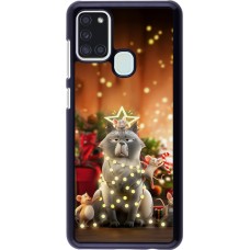Coque Samsung Galaxy A21s - Christmas 25 Xmas Cat