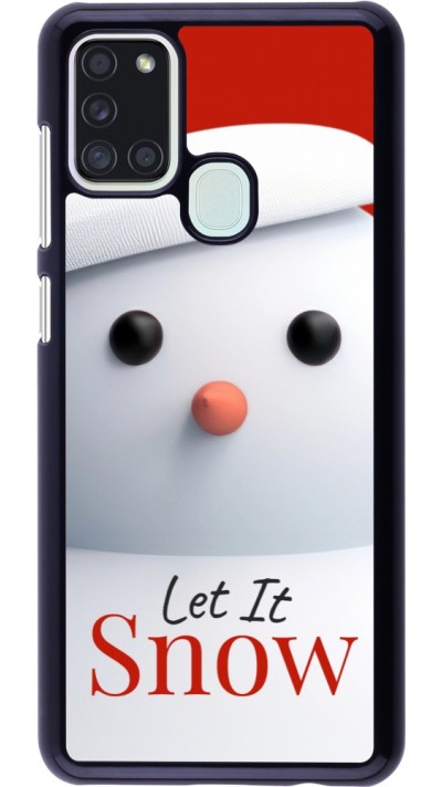 Samsung Galaxy A21s Case Hülle - Christmas 25 Xmas Snowman