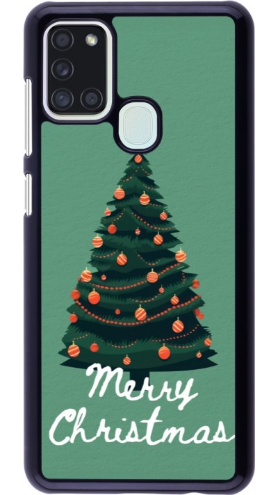Samsung Galaxy A21s Case Hülle - Christmas 25 Xmas Tree
